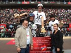 Skatistas levantaram o público que compareceu em peso ao Sambódromo do Anhembi São Paulo (SP) – Bob Burnquist confirmou o favoritismo e venceu a NESCAU® Megarampa neste domingo, diante de...