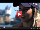 Nos bastidores do Roxy Pro 2011, com Sally Fitzgibbons .