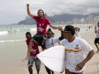 O australiano Nathan Webster derrotou o brasileiro na decisão Masters e o neozelandês Iain Buchanan bateu um bicampeão na final Grand Masters Praia do Arpoador, Rio de Janeiro (31 de...