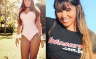 Dani Mangá, é modelo tem 24 anos e foi eleita a coelhinha do ano pela playboy, ela também participou do musa do brasileirão 2011 que foi ao ar no programa do Caldeirão do Hulk representando o time do Bahia. E agora ela faz um ensaio especial na sessão Garota FotoSurf.
