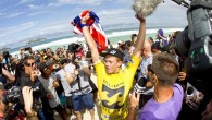John John Florence vence etapa brasileira do circuito mundial de surf O havaiano John John Florence conquistou a etapa brasileira do circuito mundial de surf e levou o título do Billabong Rio Pro 2012, encerrada nesta quarta-feira, no Postinho, Barra da Tijuca (RJ). A...