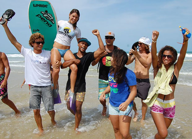 Isabela Sousa Circuito Cearense de Bodyboard 2015, praia do Futuro, Fortaleza. Foto: Lima Jr.