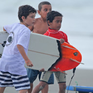 Encontro Paulista de Escolas de Surf em Bertioga.